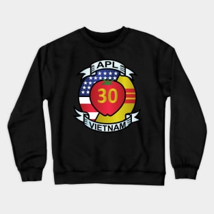 USS - Barracks Barge (APL-30) Crewneck Sweatshirt